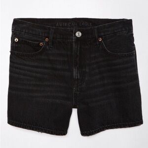 American Eagle Outfitters Women's Black Denim Shorts